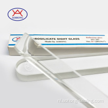 Transparante watertank gehard glazen maatmeter